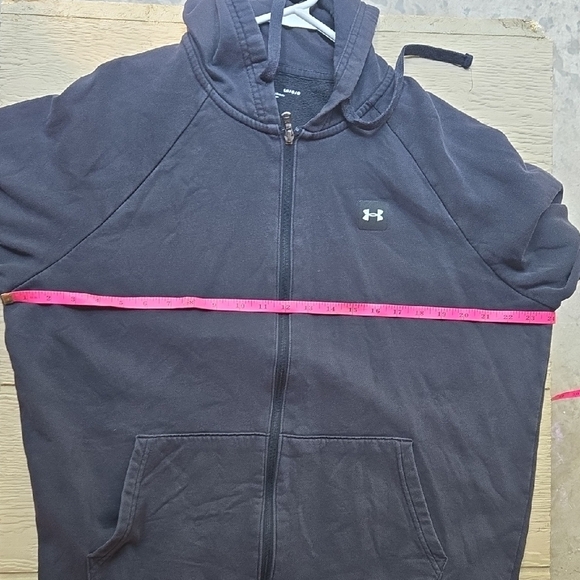 Under Armour Black Full-Zip Hoodie - Picture 9 of 12